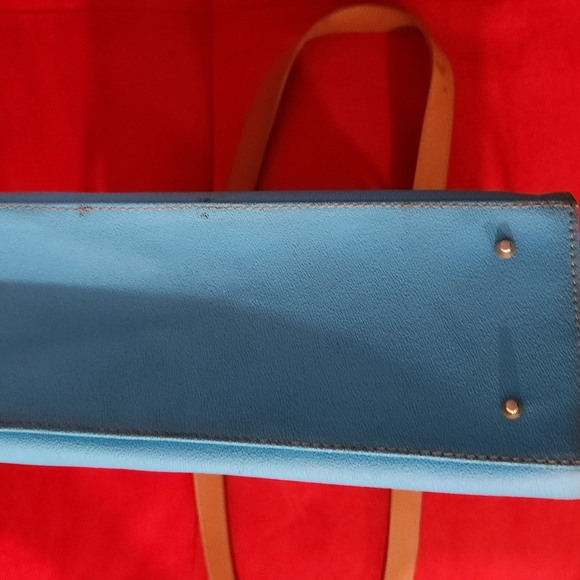 Vintage and Rare Comptoire Sud de Pacifique Blue Purse - Picture 6 of 7
